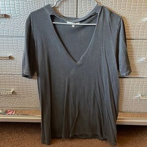 Truly Madly Deeply Oversize Cutout Tee